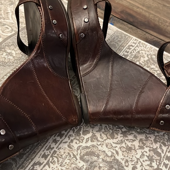 Yves Saint Laurent -Rive Gauche Wedges - Picture 13 of 15